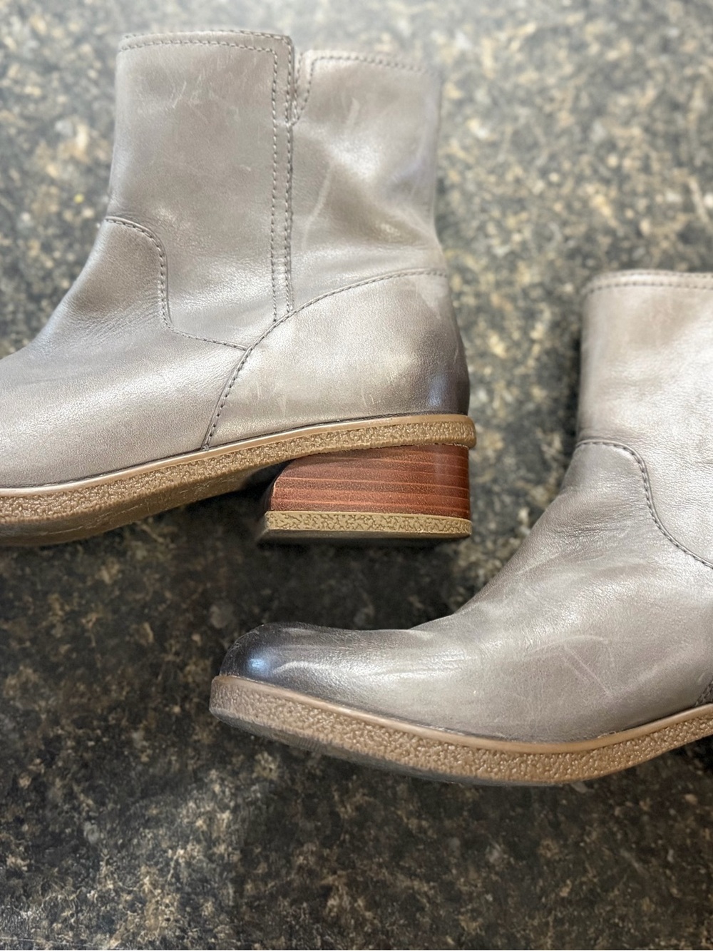 Dansko Bethanie Waterproof Boot in Waterproof Burnished Grey size 9
